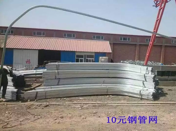 椭圆大棚骨架图片